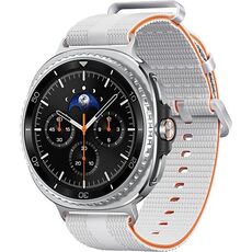 Galaxy Watch8 Classic | 46 мм | Black | Athleisure/White | S/M, Размер: 46 мм, Цвет: Black, Тип ремешка: Athleisure, Цвет ремешка: White, Размер ремешка: S/M, Подключение часов: Bluetooth / Wi-Fi